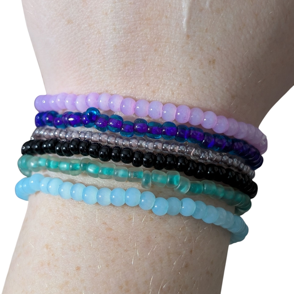 Colorful Beaded Bracelet Set